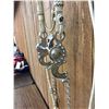 Image 6 : Fancy Rawhide Braided Bridle With JWP Spade Bit