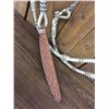 Image 9 : Fancy Rawhide Braided Bridle With JWP Spade Bit