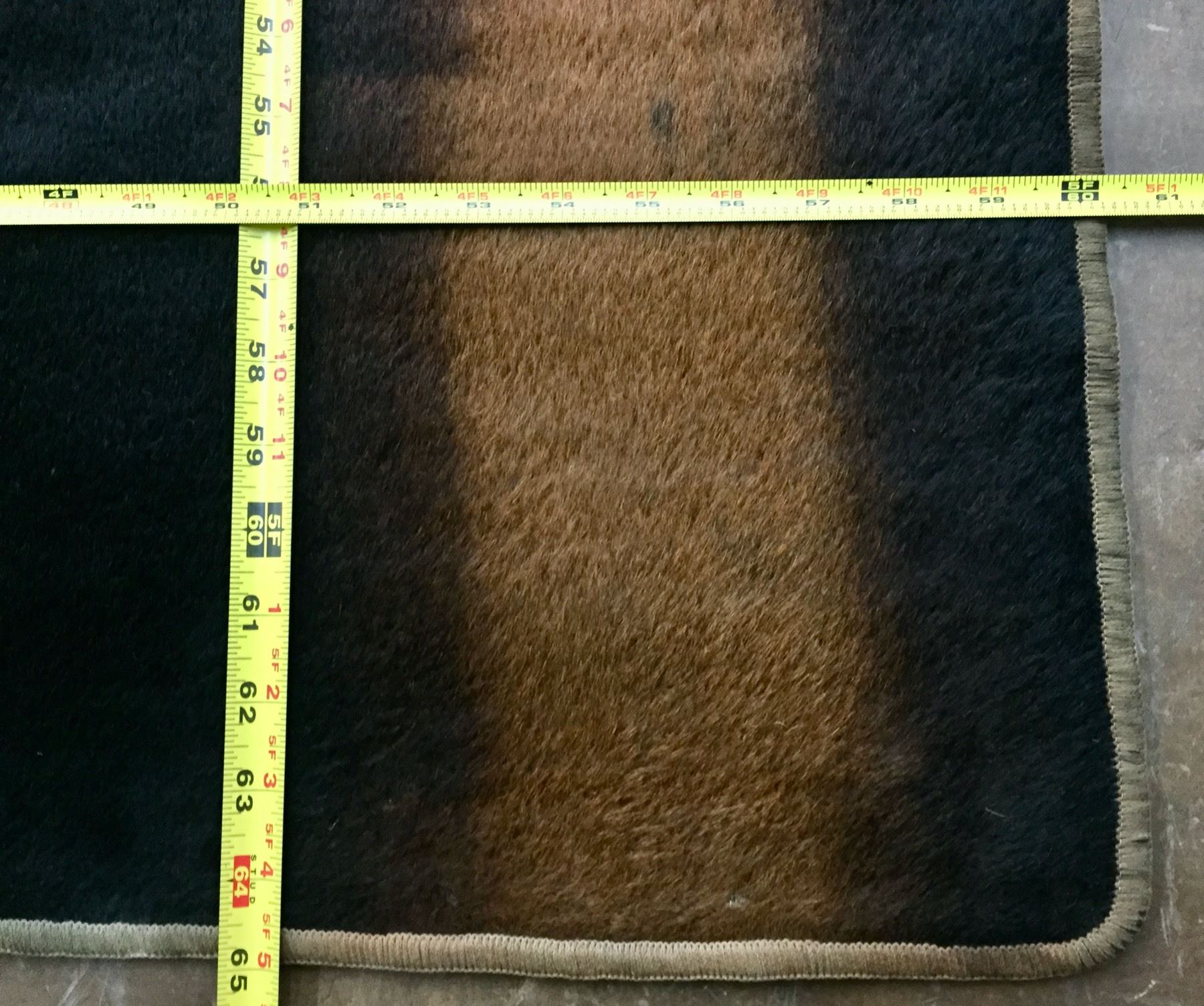 Horse Hair Lap Blanket