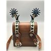 Image 9 : 2 Pairs of Fancy Mexican Spurs
