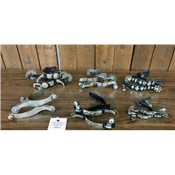 6 Pairs of Spurs