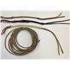 Image 1 : Rawhide Riata and 3 Hand Braided Quirts