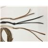 Image 4 : Rawhide Riata and 3 Hand Braided Quirts