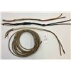 Image 6 : Rawhide Riata and 3 Hand Braided Quirts