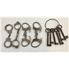Image 1 : Group of Vintage Handcuffs and Keys