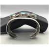 Image 5 : Vintage Three Stone Bracelet with Nice Turquoise