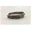 Image 3 : Old Turquoise Bracelet with Whirling Logs
