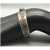 Image 7 : Old Turquoise Bracelet with Whirling Logs
