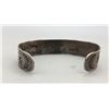 Image 4 : Old Turquoise Bracelet with Whirling Logs
