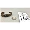 Image 7 : Old Turquoise Bracelet with Whirling Logs