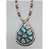Image 1 : Vintage Eight Stone Turquoise Necklace