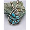 Image 2 : Vintage Eight Stone Turquoise Necklace