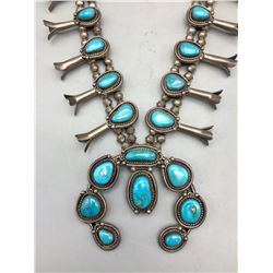 Vintage Squash Blossom Necklace