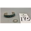 Image 9 : Vintage 10 Stone Turquoise Bracelet