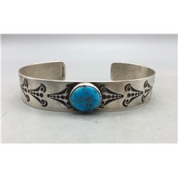 Turquoise and Sterling Silver Bracelet