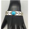 Image 6 : Turquoise and Sterling Silver Bracelet
