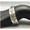 Image 7 : Turquoise and Sterling Silver Bracelet