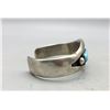 Image 2 : Three Stone and Sterling Silver Turquoise Bracelet