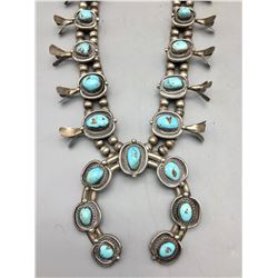 Vintage Squash Blossom Necklace