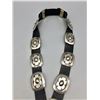 Image 4 : Sterling Silver Navajo Concho Belt