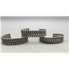 Image 1 : 3, Five-Row Twisted Wire Bracelets