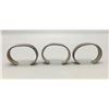 Image 6 : 3, Five-Row Twisted Wire Bracelets