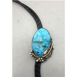 Turquoise and Sterling Silver Bolo