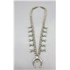 Image 2 : Sterling Silver Squash Blossom Necklace