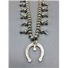 Image 6 : Sterling Silver Squash Blossom Necklace