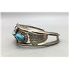 Image 4 : Vintage Three Stone Turquoise Bracelet
