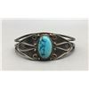 Image 1 : Vintage Turquoise and Sterling Silver Bracelet