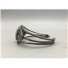 Image 4 : Vintage Turquoise and Sterling Silver Bracelet