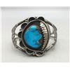 Image 1 : Vintage Turquoise and Sterling Silver Bracelet