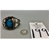 Image 9 : Vintage Turquoise and Sterling Silver Bracelet