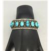 Image 1 : Vintage Eight Stone Turquoise Bracelet