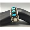 Image 8 : Vintage Eight Stone Turquoise Bracelet
