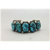 Image 1 : Vintage Five Stone Turquoise Bracelet