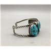 Image 3 : Vintage Five Stone Turquoise Bracelet