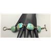 Image 1 : Four Stone Turquoise Link Bracelet