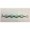 Image 2 : Four Stone Turquoise Link Bracelet