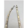 Image 4 : Shell Necklace with Sterling Silver Naja Pendant