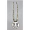Image 7 : Shell Necklace with Sterling Silver Naja Pendant