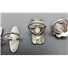 Image 6 : Group of Five Vintage Rings