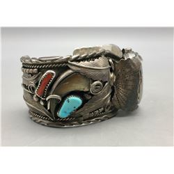 Vintage Offset Watch Bracelet - Solar Watch