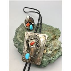 Vintage Bolo Tie and Ring