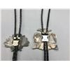 Image 7 : Two Vintage Zuni Inlay Bolo Ties