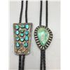 Image 1 : Two Older Turquoise Bolos
