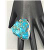 Image 7 : Large Turquoise Ring