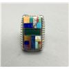 Image 2 : Multi-Stone Turquoise Inlay Ring