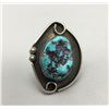 Image 2 : Large Vintage Turquoise Ring
